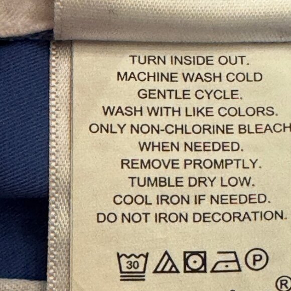 Like new! RLX RALPH LAUREN Blue Flat Front Golf Short Size 34 - Picture 8 of 9